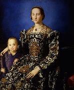 Agnolo Bronzino Portrait of Eleanor of Toledo and Her Son Germany oil painting artist